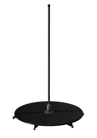 Freestanding LED Dance Pole