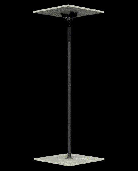 Permanent LED Dance Pole